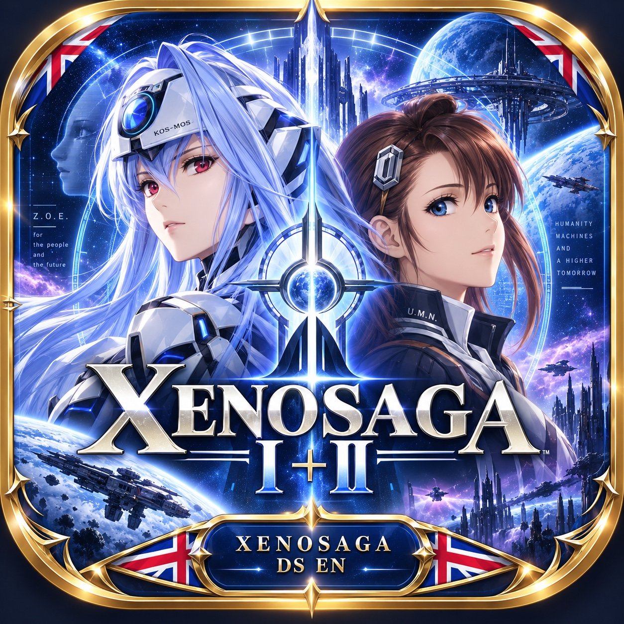 Xenosaga I+II DS English